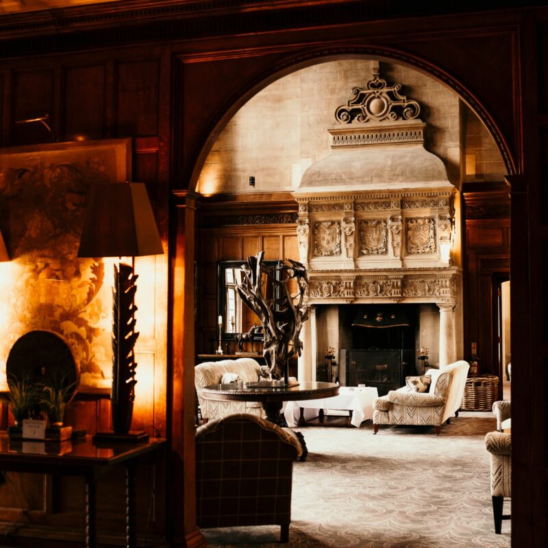 Bovey Castle sitting room